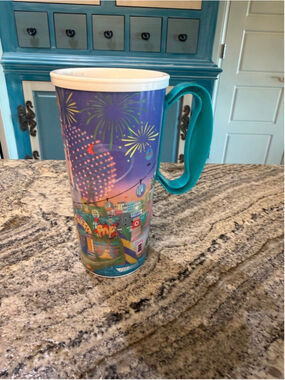 Unisex Whirley Mugs One Size Blue & White Walt Disney World Resort Mug